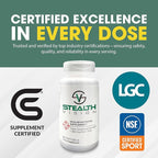 Stealth Vision Eye Vitamin, Eye Supplement with Lutein, Zeaxanthin, and Meso-Zeaxanthin, Non-GMO Eye Health Vitamins for Adults, Vision Essentials for Complete Eye Support (90 softgels)