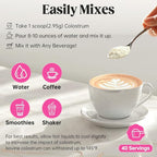 Bovine Colostrum Powder with Vitamin B-12, Unflavored, 40 Servings