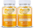 Magnesium Glycinate Gummies 1000mg, High Absorption Sugar Free Magnesium Potassium Supplement for Relaxation, Stress Relief, and Sleep Support for Adults & Kids - 180 Mango Pineapple Gummies