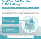 GLP-Pre™ – Optimized Prebiotic Fiber Complex - Gut-Microbiome Optimization for Natural GLP-1 Pathway Support & Metabolic Wellness - Includes Clinically Studied Non-Digestible Fibers - 30 Servings