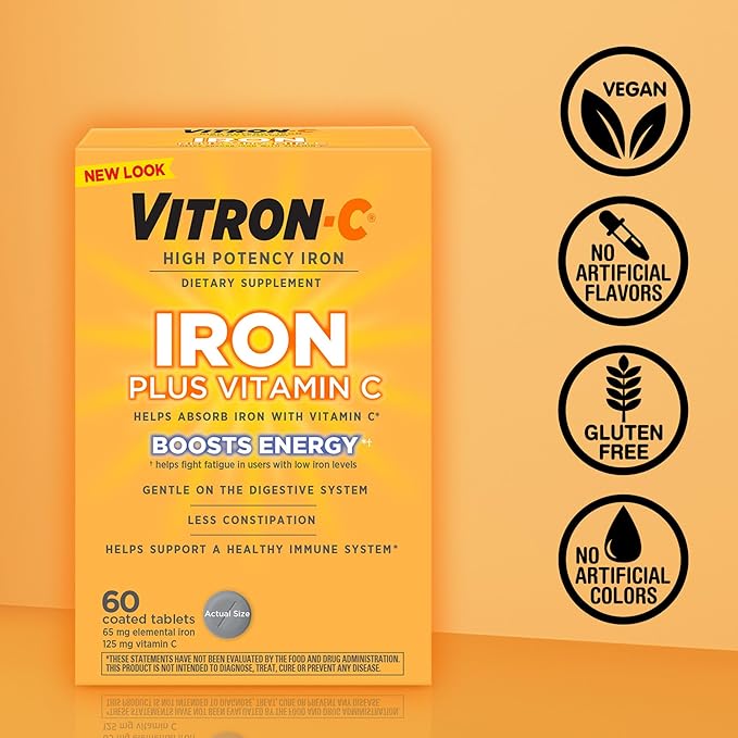 Vitron-C Multivitamin Tablet 63736012301 1 Bottle, 60 per Bottle