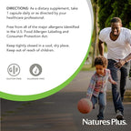 NaturesPlus GI Natural Probiotic Mega - 30 Capsules, Pack of 2 - Digestive & Immune Health - Gluten Free - 60 Total Servings
