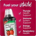 Ionized Radish Dietary Liquid Supplement with Iodine, Vitamin B1, B6 & B12, Wellness & Digestive Support, Helps Maintain Natural Energy & Nutrient Balance, 8 Fl Oz, Pack of 1