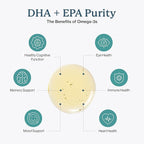 Dr. Fuhrman Vegan Omega 3 | Vegan DHA+EPA Purity Liquid Supplement | Made from Lab-Grown Algae | Our Omega 3 Supplement is Refrigerated in Warehouse Until Shipped | Citrus Flavor 60 Servings