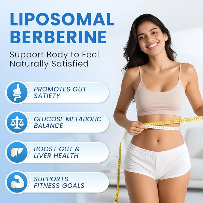 Berberine Supplement with Ceylon Cinnamon - Berberine Liquid Drops with Turmeric Curcumin, Ceylon Cinnamon, Bitter Melon, Berberine Phytosome for Digestion System, Immune Health Support -Vegetarian