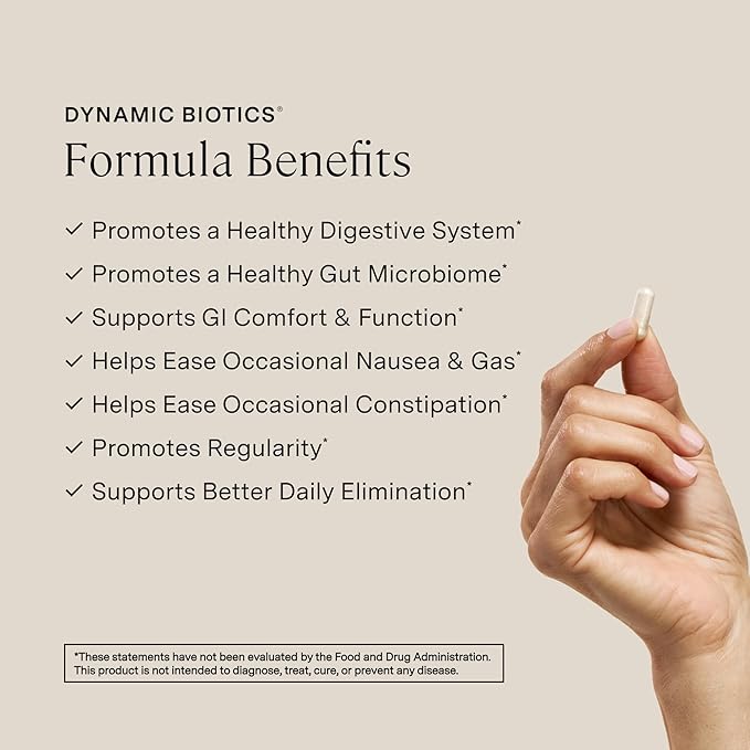 Stonehenge Health Probiotics 55 Billion CFU - 16 Strains, Prebiotic, Synbiotics Dynamic Biotics - Lactobacillus Acidophilus, Delayed Release, Shelf Stable, Non-GMO Gluten Free Veggie Capsule