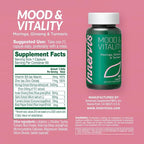 Mood & Vitality Supplement for Women – Energy, Focus & Balance | with Moringa, Korean Ginseng, Garlic, L-Arginine, L-Citrulline, Zinc & Vitamin B3 | 60 Capsules