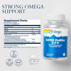 SOLARAY Super Omega 3 7 9 Supports Healthy Skin, More EPA, DHA, Essential Fatty Acids from Fish Oil Mini Softgel, 120ct