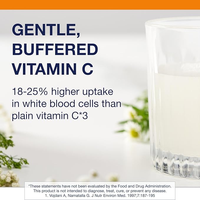 Metagenics Ultra Potent‑C Vitamin C Powder - Immune Support Supplements* - Gentle on Stomach - with Bioflavonoids, L‑Glutathione & L‑Lysine - Non‑GMO, Gluten‑Free - 8.39 oz