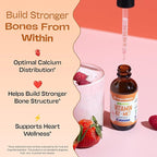 Vitamin K2 MK7 Liquid Supplement – Pure K2MK7 Menaquinone-7 (100 mcg) – Vegan, Non-GMO & Fast-Absorbing – Daily K2 Vitamin Supplement for Bone Strength & Cardiovascular Support (Mixed Berry, 60ml)