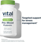 Hyperbiotics Vital Nutrients Pro Mood Probiotic with L-theanine | Clinically Studied Probiotics for Women and Men to Support Stress Management and Mood Support* | 60 Vegan Count