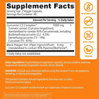 Doctors Best Curcumin Phytosome, Bioavailable Curcumin, Non-GMO, Gluten Free, Soy Free, Vegan 60 Veggie Caps