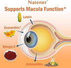 14 in 1 Eye Vitamins, 25mg Lutein, 5mg Zeaxanthin, 24mg Astaxanthin, 800mg Omega-3 & 100mg L-Theanine, Supports Eye Health, Moisture and Comfort*