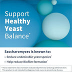 Klaire Labs SFI Health Saccharomyces Boulardii Gut Probiotics for Women & Men - 5 Billion CFU Yeast Probiotics for Digestive Health, Immune Support & Diarrhea Relief (60 ct)