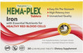 NaturesPlus Hema-Plex Iron - 30 Slow-Release Tablets - 85 mg Chelated Iron - Total Blood Health - with Vitamin C & Bioflavonoids - Non GMO, Vegetarian & Gluten Free - 30 Servings