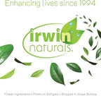 Irwin Naturals Whole-Body Turmeric+ - 60 Liquid Softgels - BioPerine Complex Enhanced Absorption - 30 Total Servings