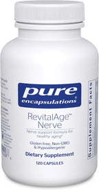 Pure Encapsulations Revita-Age Nerve | Hypoallergenic Supplement for Enhanced Cardiovascular, Metabolic and Neurocognitive Support | 120 Capsules