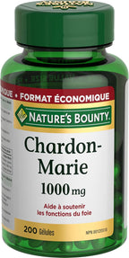 Nature's Bounty Milk Thistle Value Size, 200 Softgels