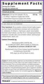 New Chapter Magnesium Complex Supplement, 325mg with Magnesium Glycinate + Sea-Sourced + Fermented Forms for Heart, Bone, Nerve, Muscle & Cellular Energy, 100% Vegan, 180 Tablets
