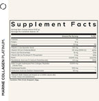 Codeage Marine Collagen Protein Powder Supplement Platinum - Biotin 10,000 mcg, Vitamin C, D3 & B6, Keratin, Hyaluronic Acid, Niacin, Wild Caught Hydrolyzed Fish Collagen Peptides - Non-GMO - 11.50 oz