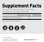 Kaged Muscle, L-Glutamine Powder 500 Gram, Vegan, Support Muscle Recovery, Post Workout, Glutamine, Banned-Substance Free, Unflavored, 100 Servings