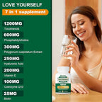 1200MG Vitamin E Tocotrienols Liposomal Tocotrienols Supplement with Phosphatidylcholine, 95% Delta-tocotrienols and 5% Gamma-tocotrienols, High Absorption for Heart, Brain Function 60 Capsules