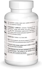 Source Naturals Pycnogenol Complex Antioxidant Formula Rich in Flavonoids, Proanthocyanidins & Vitamin C - 12 Tablets