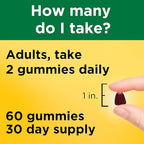 Nature Made Iron 18 mg per serving Gummies with Vitamin C, Iron Supplement for Red Blood Cell Support, 60 Gummies, 30 Day Supply