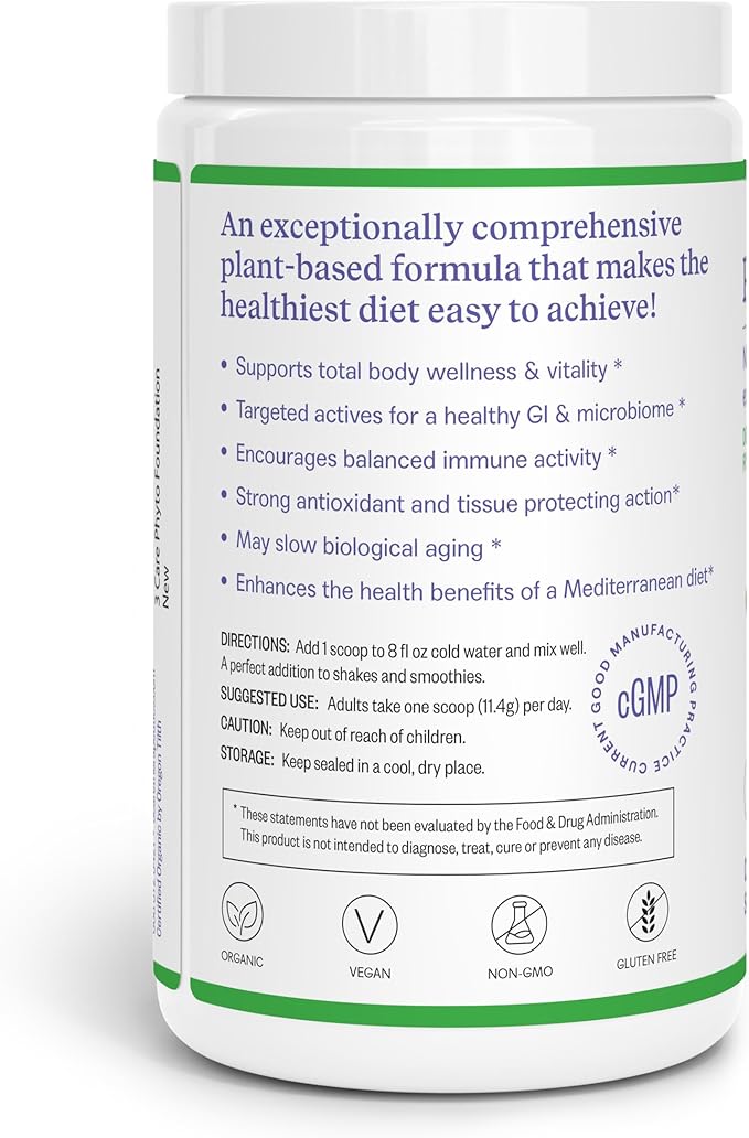 Phyto Foundation-Greens, antioxdants, probiotics and More