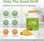 C-Salts Vitamin C Powder - 100% Pure Buffered Ascorbic Acid Powder for Daily Immune Support & Collagen Production - Stomach-Friendly Organic Vegan Non-GMO Sugar-Free - 84 Servings - Original, 8oz