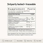 Moon Juice Neuro Magnesi-Om - Brain Support Supplement with Magnesium L-Threonate, Lion’s Mane, L-Theanine & Caffeine - Magnesium Powder for Focus & Memory - Lemon, 3.2 oz, 30 Servings