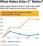 Ester-Vitamin C with Citrus Bioflavonoids 500 Milligrams 240 Veg Capsules