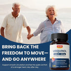 CoQ10 600mg Softgels,Ubiquinol Q10 Coenzyme Supplement,Coq 10 600mg Vitamins Maximum Absorption,Antioxidant Support for Heart Health & Energy