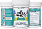 FarmHaven 60 Billion CFU Probiotic - 8 Probiotic Strains - Prebiotics & Postbiotics - Supports Digestive & Immune Health - Delayed Release - Shelf Stable - Non-GMO, Gluten Free - 30 Caps
