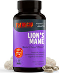 FreshCap Organic Mushroom Capsules Supplement - Fruiting Body Extract (Lion's Mane, 60 Capsules)