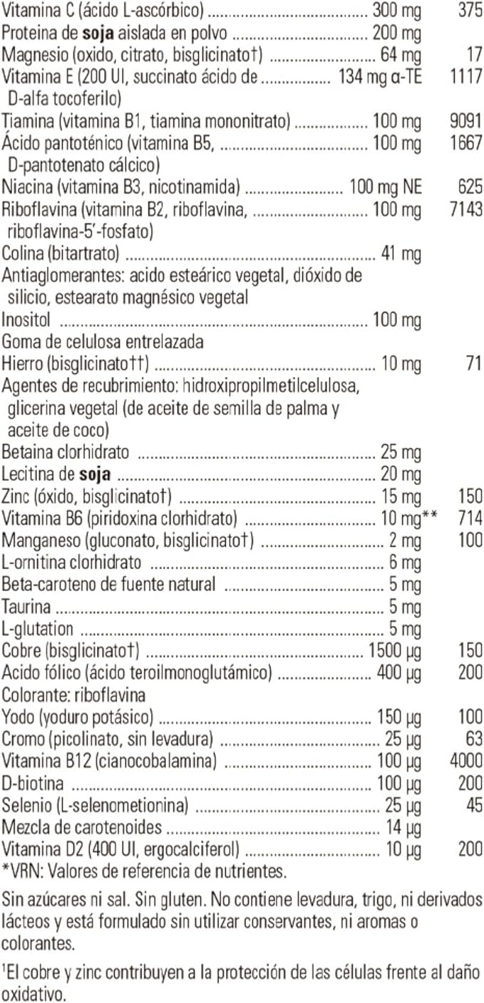 Solgar Formula VM-2000 (Multinutrient System), 180 Tablets - Premium Quality Multiple - Contains Zinc - Supports A Healthy Immune System - Vegan, Dairy Free, Kosher - 90 Servings