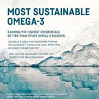Kori Krill Antarctic Krill Oil Omega 3 Supplement, EPA & DHA, Superior Absorption vs Fish-Oil, 800 mg, 90 softgels
