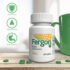 Fergon High Potency Iron Supplement Tablets, 100 Count, Pack of 2