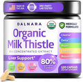 Milk Thistle Capsules 120 Counts, Premium Herbal Liver Support Formula, Non-GMO and Third-Party Tested, Supports Natural Detox, Cleanse & Repair