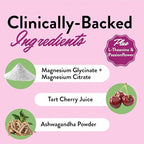 Legendairy Milk She’s Sleepy™ – Cherry Limeade – Nightly Sleep Aid, Sugar Free Drink Mix with Magnesium Glycinate & Ashwagandha – Relaxation & Restful Sleep