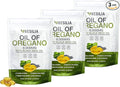 Softgels with Black Seed Oil 6000mg – Organic Oregano Oil Capsules for Immune & Digestive Support – Non-GMO, Gluten-Free Softgels – 180 Count (Pack of 3)