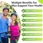 Sublingual NMNH 500mg (240-Day Supply, 500mg per Serving) NMNH(Dihydronicotinamide Mononucleotide)，NAD Supplement for NAD Levels as We Age, for Anti-Aging, Energy, Immunity, Focus - 240 Count