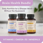 Omega 110 w/LYSOVETA LPC | EPA & DHA Supplements for Brain & Retina Health | Focus, Attention, Memory, Mood & Vision | 6X Higher Absorption Than Fish Oil | High Potency Omega-3 LPC-DHA