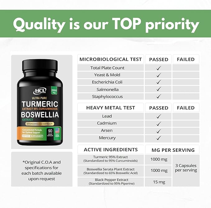 Turmeric Boswellia Extract Supplement 2000 mg + D-Mannose with Cranberry Extract Capsules 1500mg – High Potency USP Grade D-Mannose Supplement with Whole Fruit Cranberry Powder – Urinary Tract Support