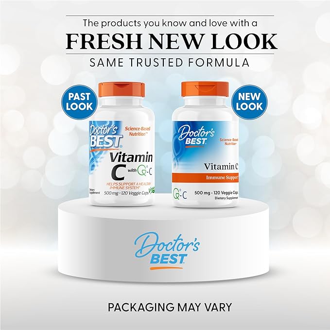 Doctor's Best Best Vitamin C 500mg, 120 Count
