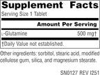 Source Naturals Free Form L-Glutamine - 500mg - 100 Tablets
