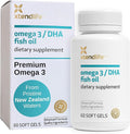 Xtendlife Omega 3 DHA Fish Oil for Heart, Brain & Joint Health - 1100mg Omega - 3 with 700mg DHA & 300mg EPA - 1 Month Supply (60 Count)