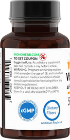 MONOHERB Hydroxo B12 Vitamin 5000mcg, Hydroxocobalamin, Hydroxy B12