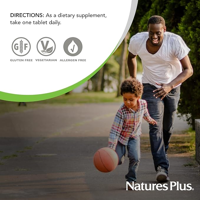 NaturesPlus Shot-O-B12 5000 mcg - 60 Sustained Release Tablets - Supports Energy Production - Vegetarian, Gluten Free - 60 Servings