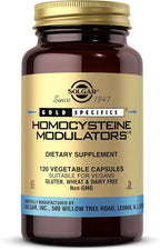 Homocysteine Modulators Solgar 120 VCaps
